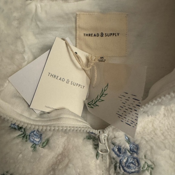 NWT Thread & Supply Embroidered Jacket - Picture 4 of 4